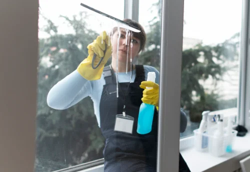 Nettoyage de vitres intérieures et extérieures à Neuillé